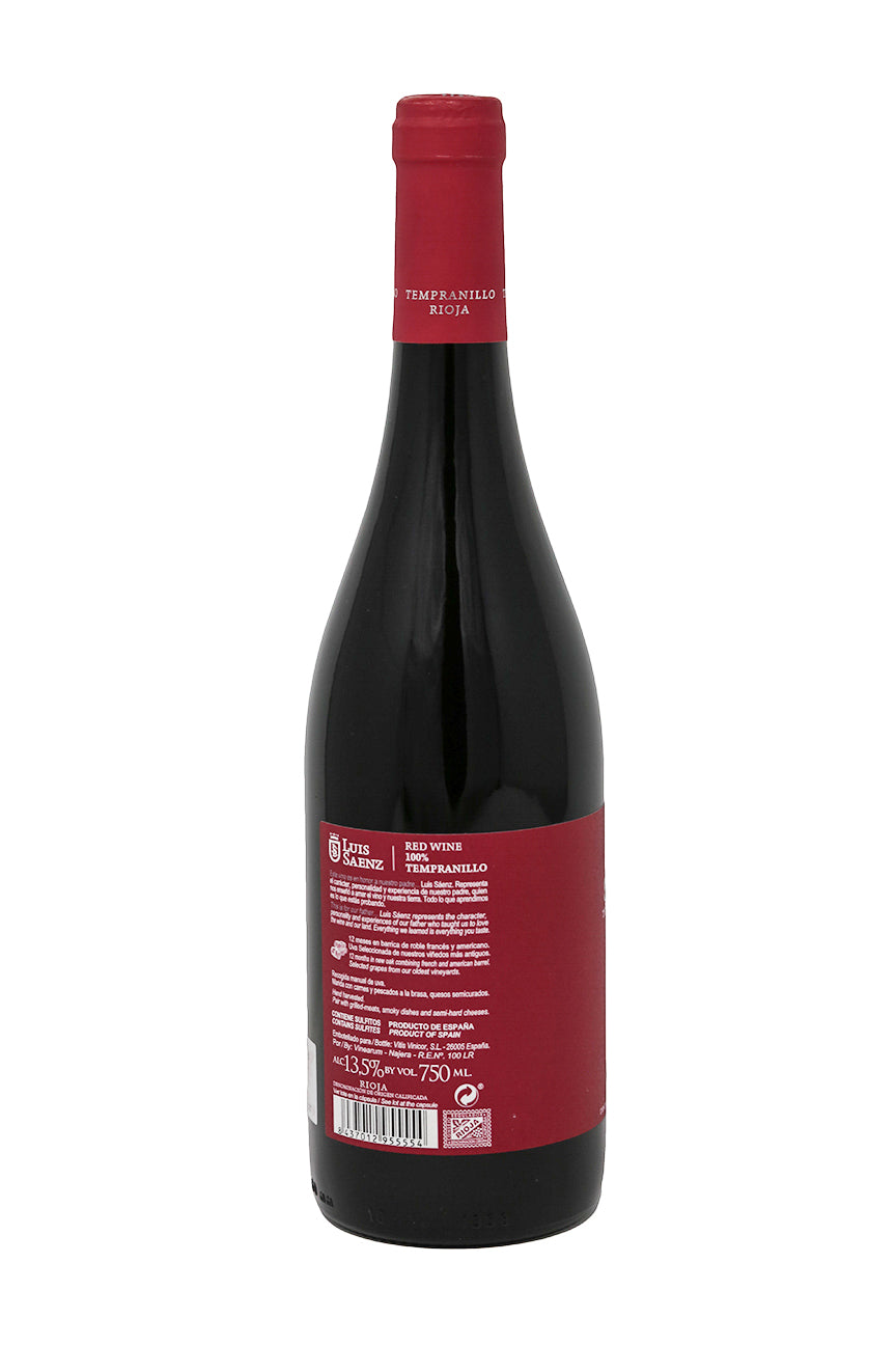Luis Saenz Tempranillo Rioja Red Wine
