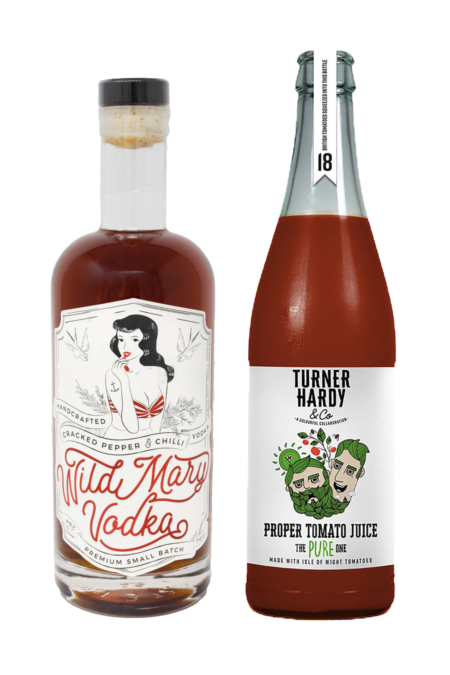 Wild Mary Vodka and Tomato Juice